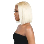 Blonde Straight 4x4 Transparent Lace 100% Human Hair Bob Wig